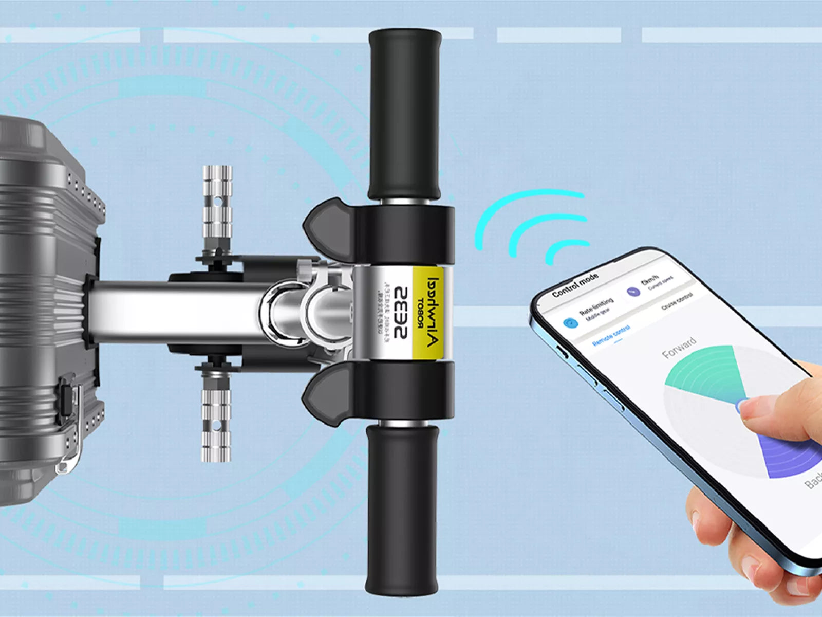 AIRWHEEL-FACTORY-SE3S-DETAILS-REMOTE